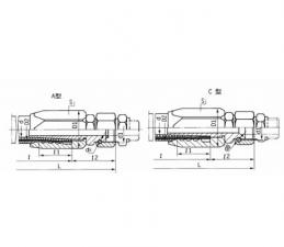 A型可拆式胶管接头 C型可拆式胶管接头 三瓣式胶管接头